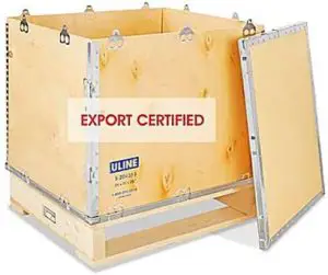 ULINE Wood Crate