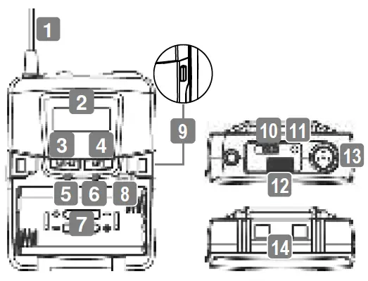 CHIAYO-SM-6100-IrDA-Rechargeable-Belt-pack-Transmitter-01