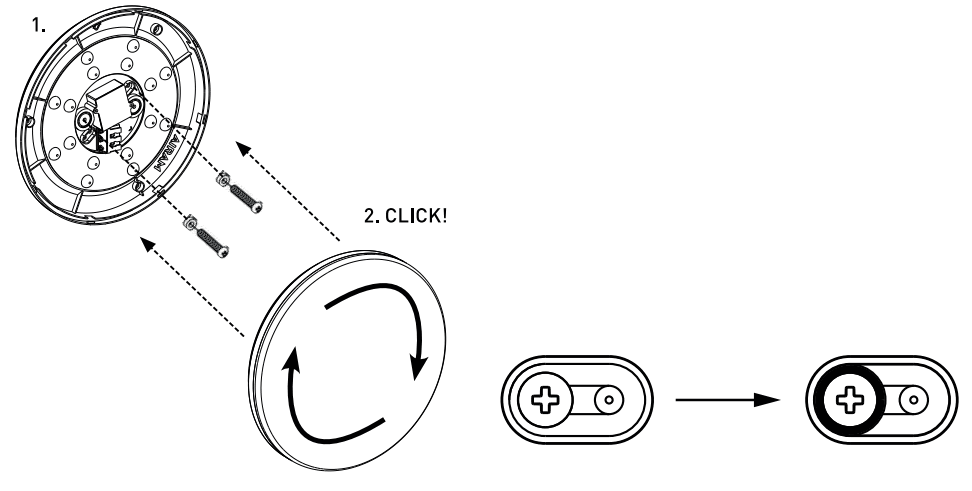 AIRAM 9610495 Fenix Duo 260 IP44 Ceiling Light - 3