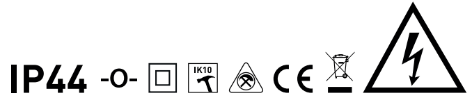 AIRAM 9610495 Fenix Duo 260 IP44 Ceiling Light - icon