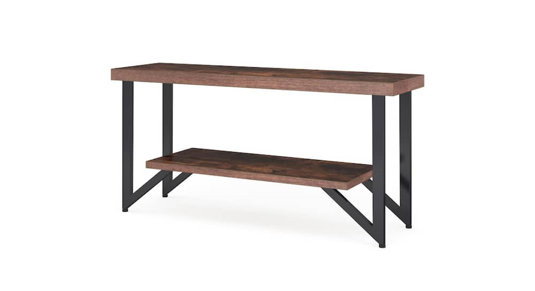 Byblight Bb-jw0175dt Ezlynn 52 In. Brown Tv Stand Fits Tv's Up To 65 In Instruction Manual