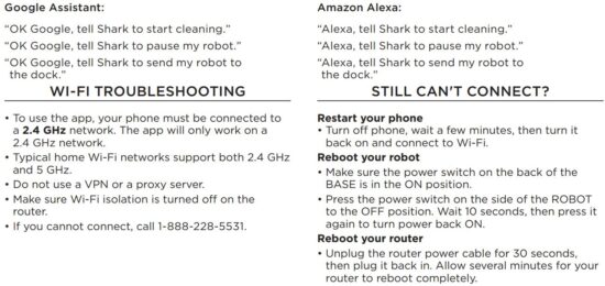 FIG 19 USING THE SHARK IQ ROBOT®