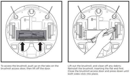 FIG 27 SELF-CLEANING BRUSHROLL