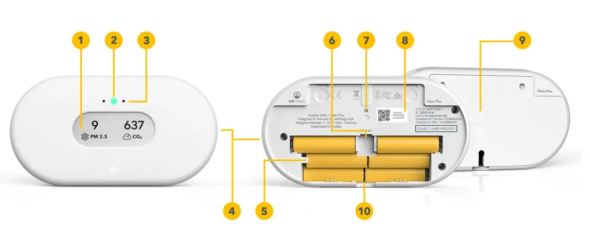 Airthings 2960 View Plus-2