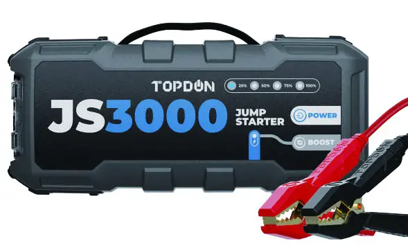 TOPDON Jumpsurge 3000 Portable Jump Starter - Cover