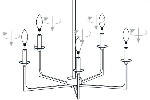 QUOIZEL-PRC5026BN-Prescott-5-Light-26-Inch-Brushed-Nickel-Chandelier-Ceiling-Light-FIG12