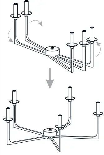QUOIZEL-PRC5026BN-Prescott-5-Light-26-Inch-Brushed-Nickel-Chandelier-Ceiling-Light-FIG4