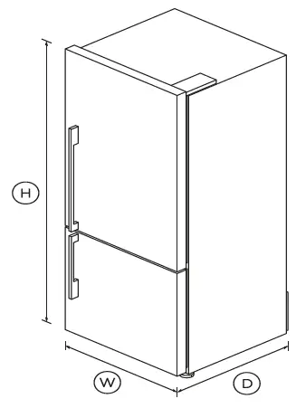 FISHER-PAYKEL-E442BRXFD5-Freestanding-Refrigerator-Freezer-fig-1