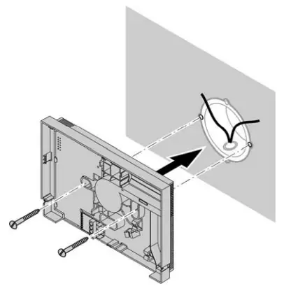 VIESSMANN VITOTROL 200-E Hardwired Remote Control Unit - fig 1