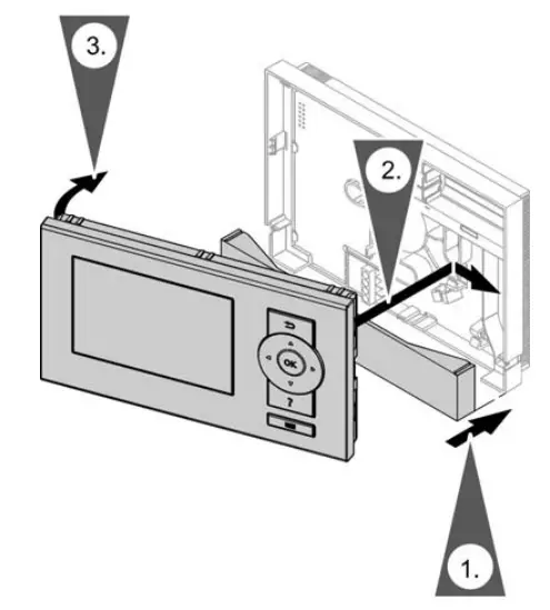 VIESSMANN VITOTROL 200-E Hardwired Remote Control Unit - fig 5