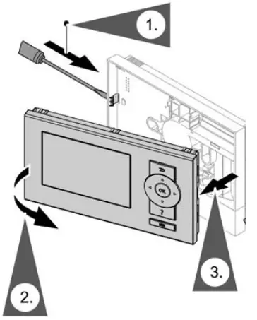VIESSMANN VITOTROL 200-E Hardwired Remote Control Unit - fig 6