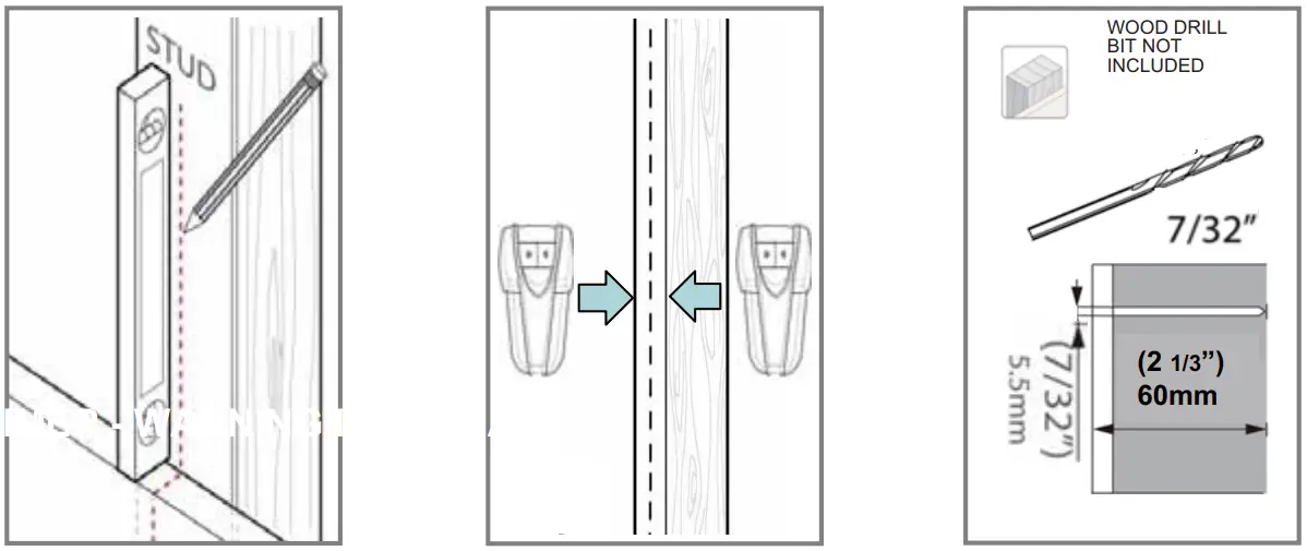 WOOD STUD INSTALLATION