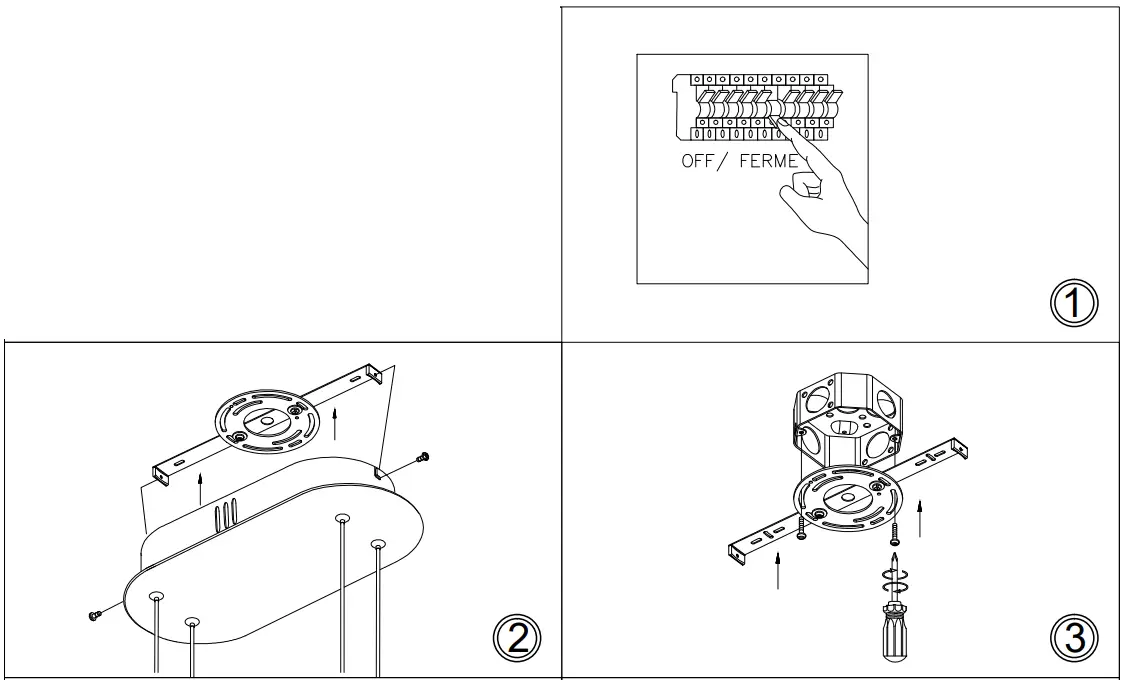 Dainolite DTA-4046HP Daytona 46W Horizontal Pendant Matte 2