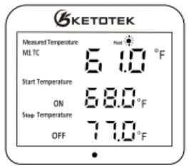 KETOTEK-KT3200-Plug-In-Thermostat-Day-Night-Temperature-Controller-fig-6