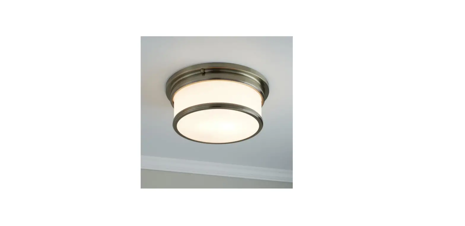 Signature Hardware 944728 12 Inch Summerlake 2-light Flush-mount Ceiling Light Installation Guide