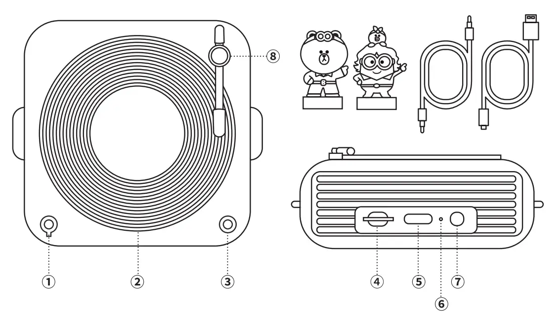 MINIONS-22CE-MRS01-Retro-Speaker-FIG-1