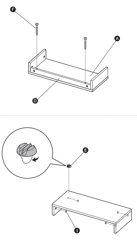 Iris MS-590B Monitor Stand Basic. - 4