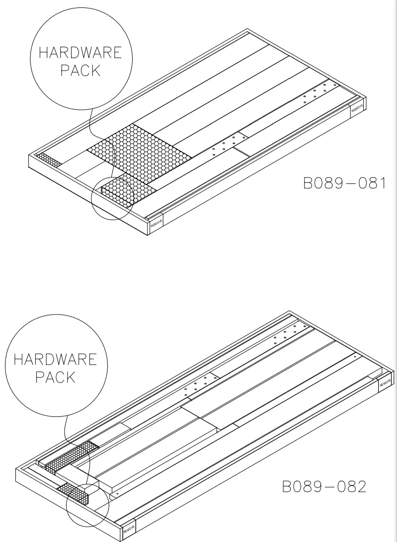 ASHLEY B089081 Queen Upholstered Platform Bed - fig 2