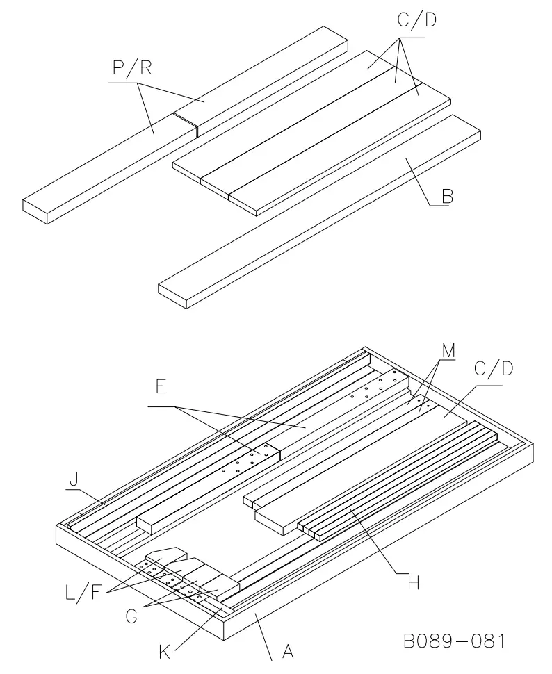 ASHLEY B089081 Queen Upholstered Platform Bed - fig 3