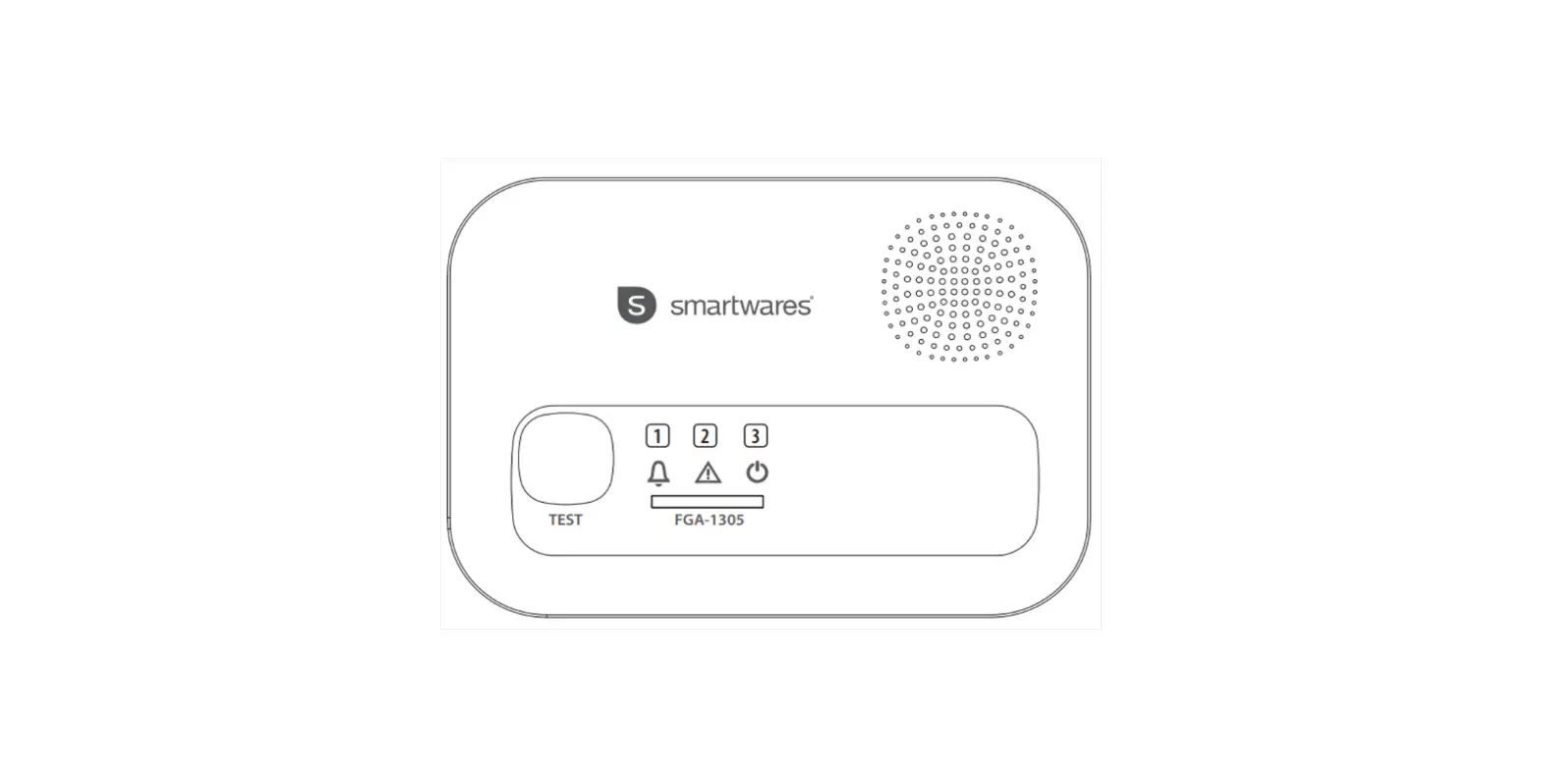 Smartwares Fga-13051 Battery Standalone Carbon Monoxide Alarm Instruction Manual Smartwares Fga-13051 Battery Standalone Carbon Monoxide Alarm Instruction Manual