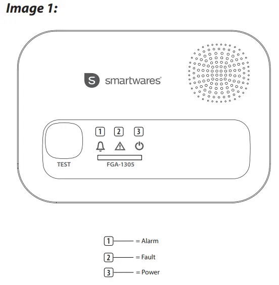 Smartwares-FGA-13051-Battery-Standalone-Carbon-Monoxide-Alarm-fig-2