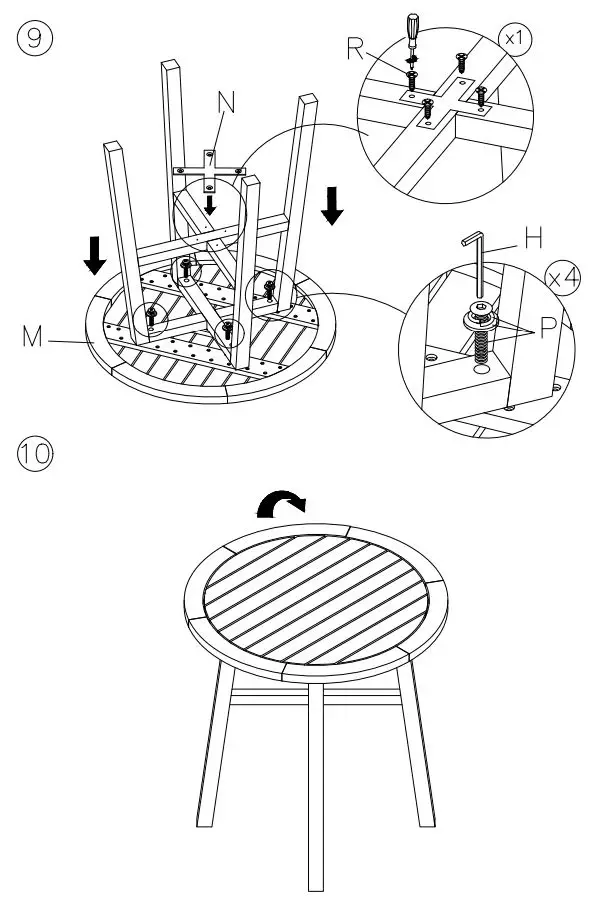 ASHLEY-P305049-Chairs-with-Table-Set-FIG 7