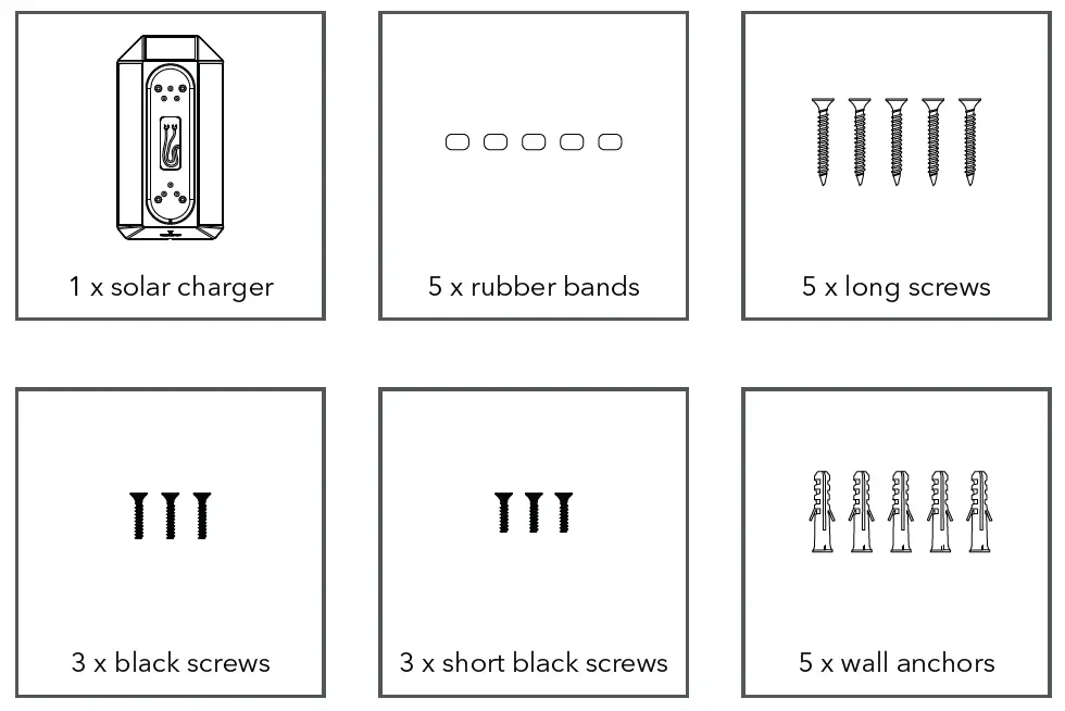 WASSERSTEIN Solar Charger for Nest Doorbell (battery) 1
