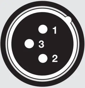 Balanced use with XLR connectors