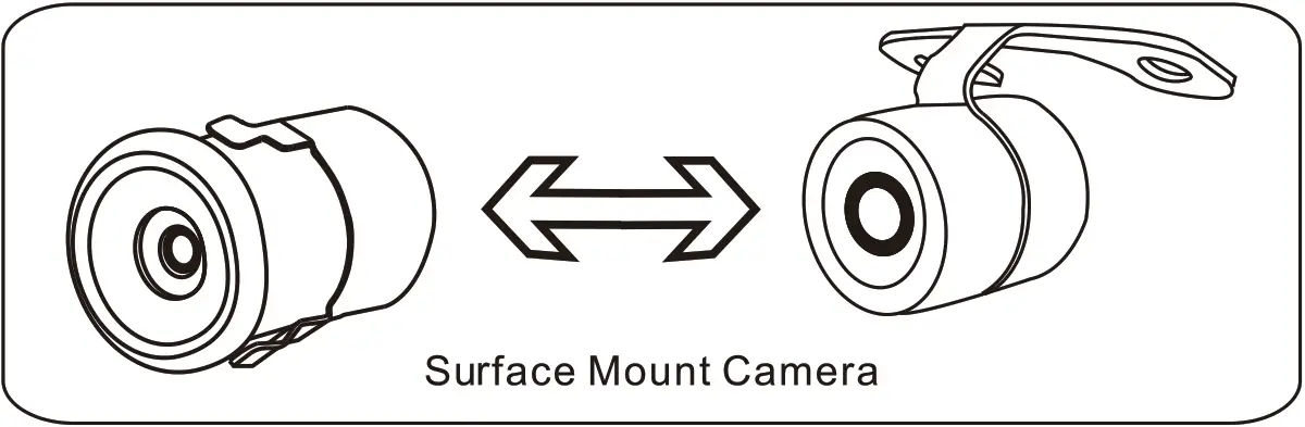 RYDEEN CM CKH5 Surface Mount Convertiblae Key Hole Cam