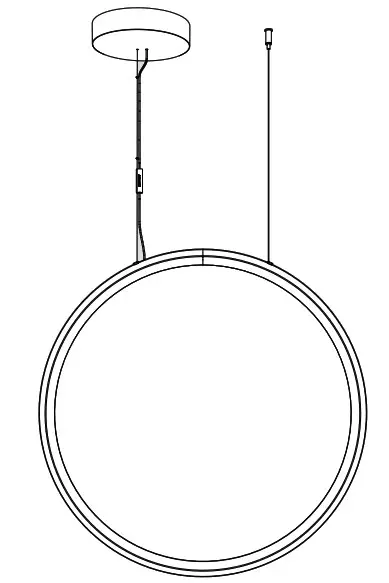 Artemide Discovery LED Vertical Suspension Light - cover