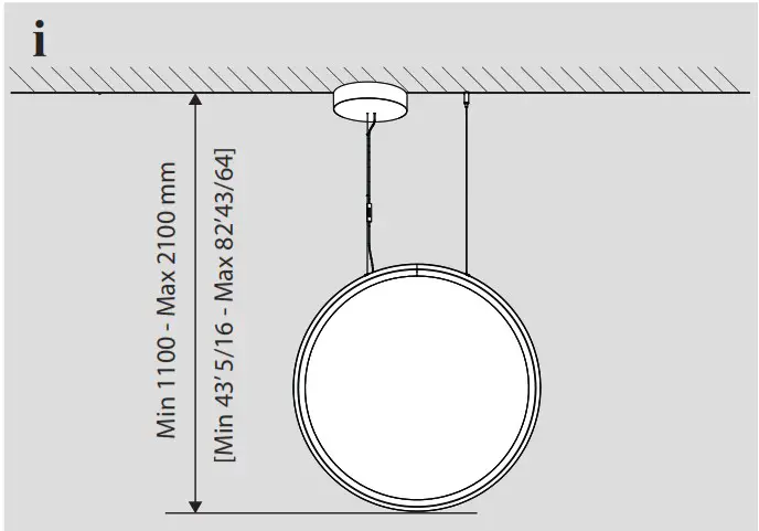 Artemide Discovery LED Vertical Suspension Light - overview 17