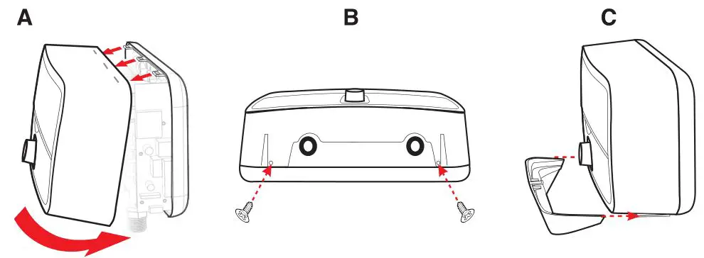 Ariston Instantaneous Electric Water Heater - Close cover Steps