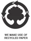 We make use of Recycled Paper Logo