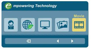 Acer H277HK LCD Monitor User Guide - Operation instructions