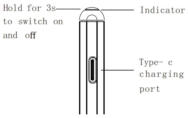 pinkcat SKY-PEN2 Dual Mode Charging Magnetic iPad Charging Stylus Pen - Overvew1