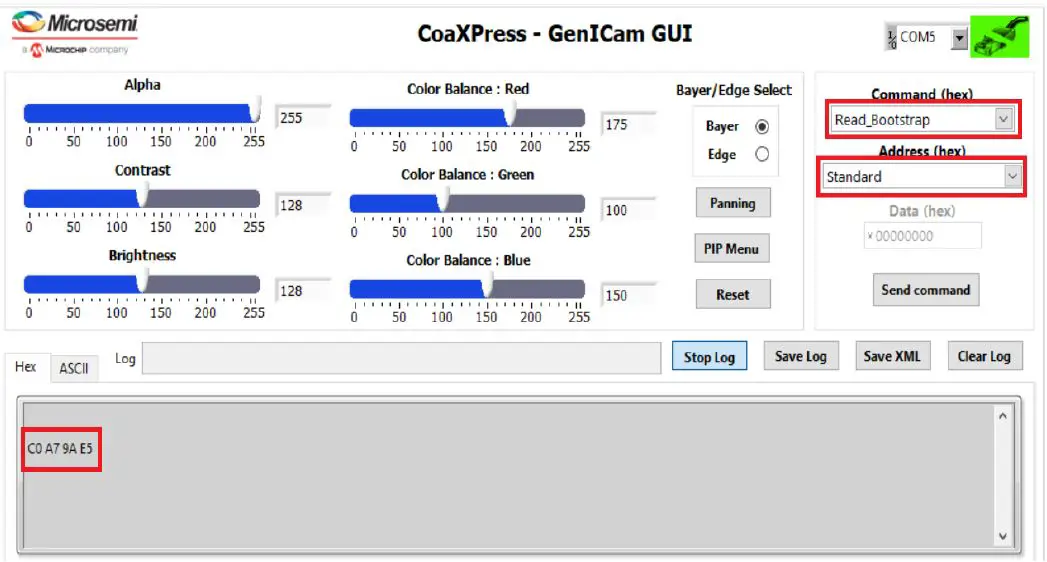 MICROCHIP-DG0884-PolarFire-CoaXPress-GenlCam-12G-Video-Kit-fig 16