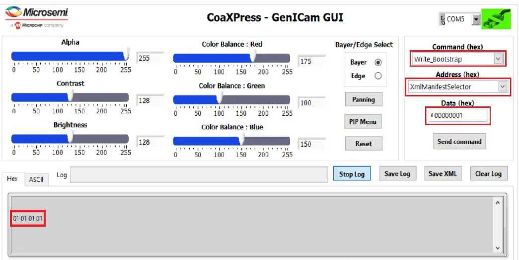 MICROCHIP-DG0884-PolarFire-CoaXPress-GenlCam-12G-Video-Kit-fig 17