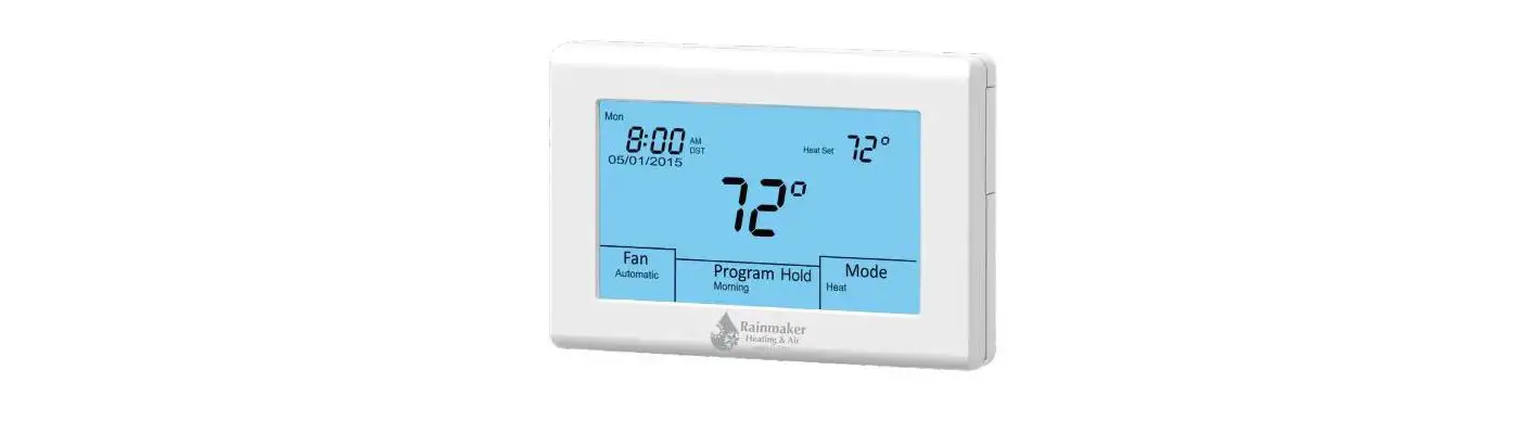 Io Hvac Controls Ut32 Titan 3h Or 2c Touchscreen Thermostat Owner's Manual