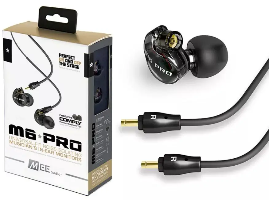 Mee Audio M6 Pro Universal-fit Noise-isolating Musician’s In-ear Monitors M6probt User Manual Mee Audio M6 Pro Universal-fit Noise-isolating Musician’s In-ear Monitors M6probt User Manual