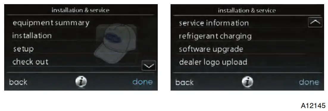 Carrier Infinity Touch Control - Owner’s Manual for information regarding software upgrades