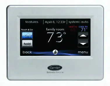 Carrier-Infinity-Touch-Control-Thermostat-Instructions