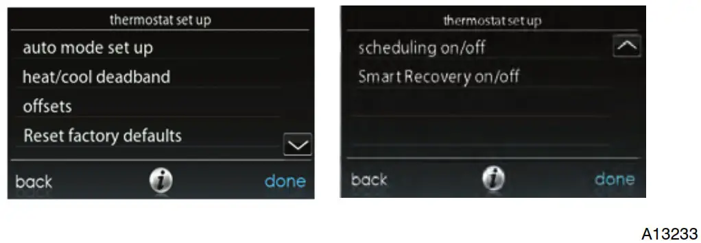 Carrier Infinity Touch Control - Thermostat