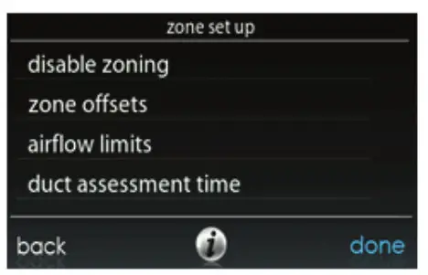 Carrier Infinity Touch Control - Zoning (If Applicable)
