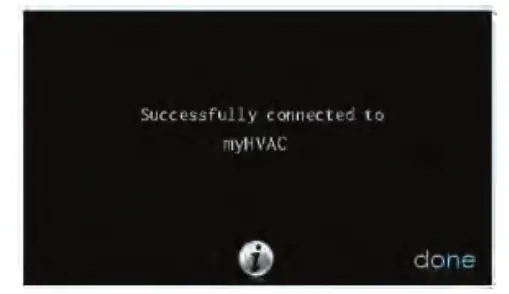 connection is successful