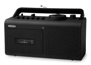 JENSEN MCR-250 Portable Cassette PlayerRecorder with AMFM Radio