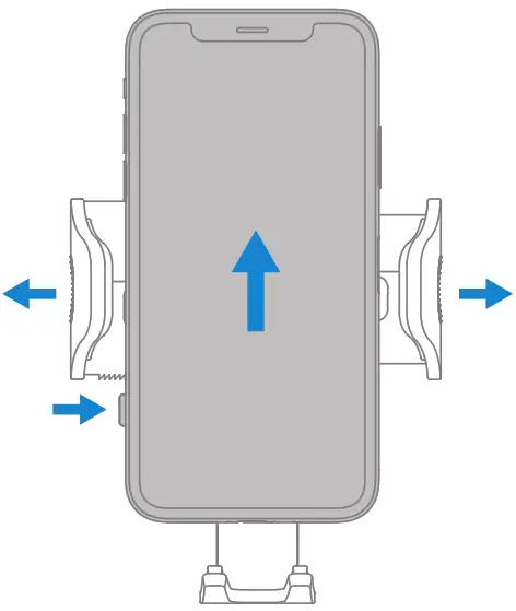 VANMASS VMPI01010A Car Phone Mount - Using Steps3