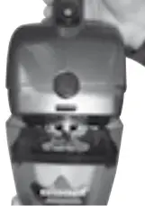 Emptying Dirt Cup Instructions