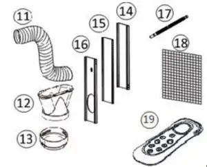 newair AC 10100E Portable Air Conditioner - FIGURE 2