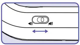 BRAUN Thermometer NTF 3000 - sound mode