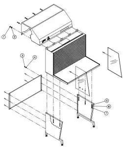 Heto Holten 807230 Horizontal Basis Plus - Dismension 1